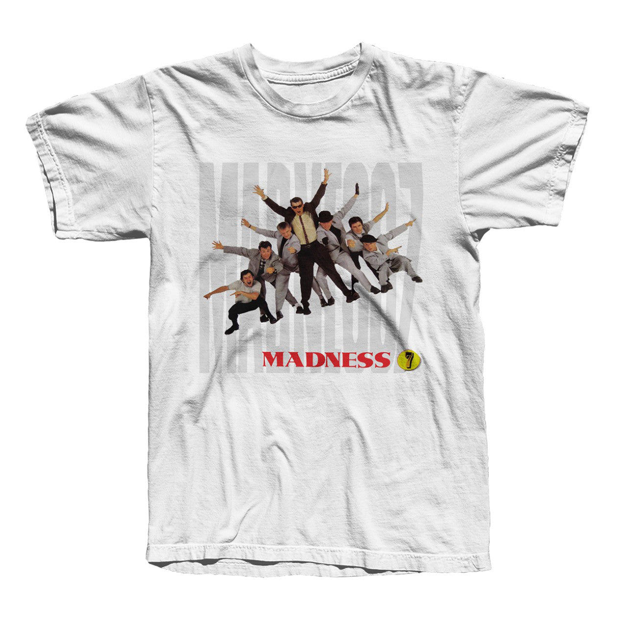 MADNESS 7 WHITE TEE