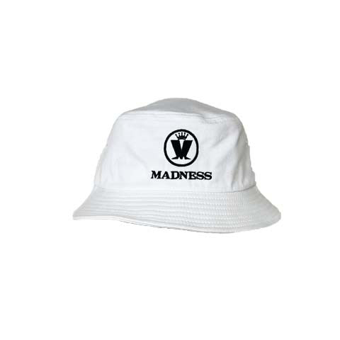 White Logo Bucket Hat