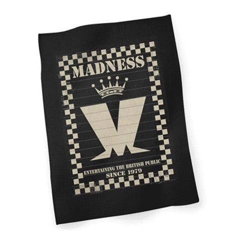 Black Entertaining Tea Towel