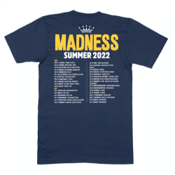 Madness Summer 2022 Tour T-Shirt Navy
