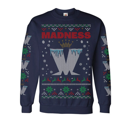 Madness 2021 Christmas Sweater Navy